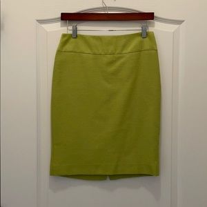 The Limited Green Tweed Pencil Skirt - Size 0